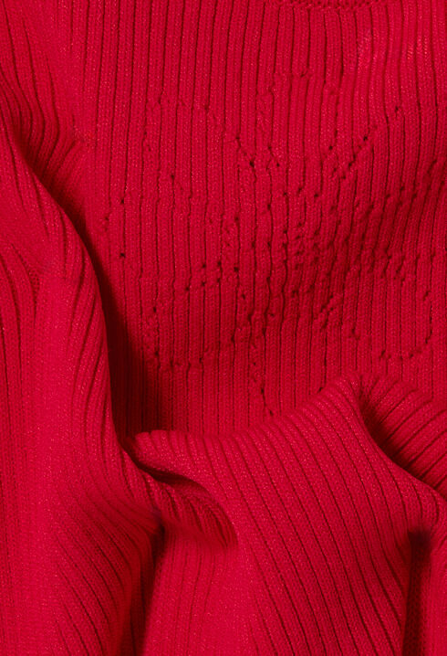 Rüschen-Strickkleid