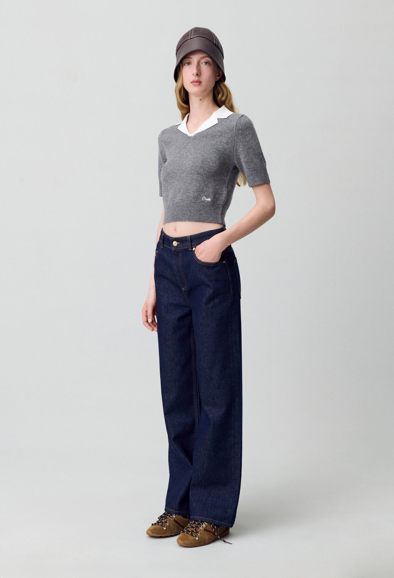 Pull ajusté maille fine