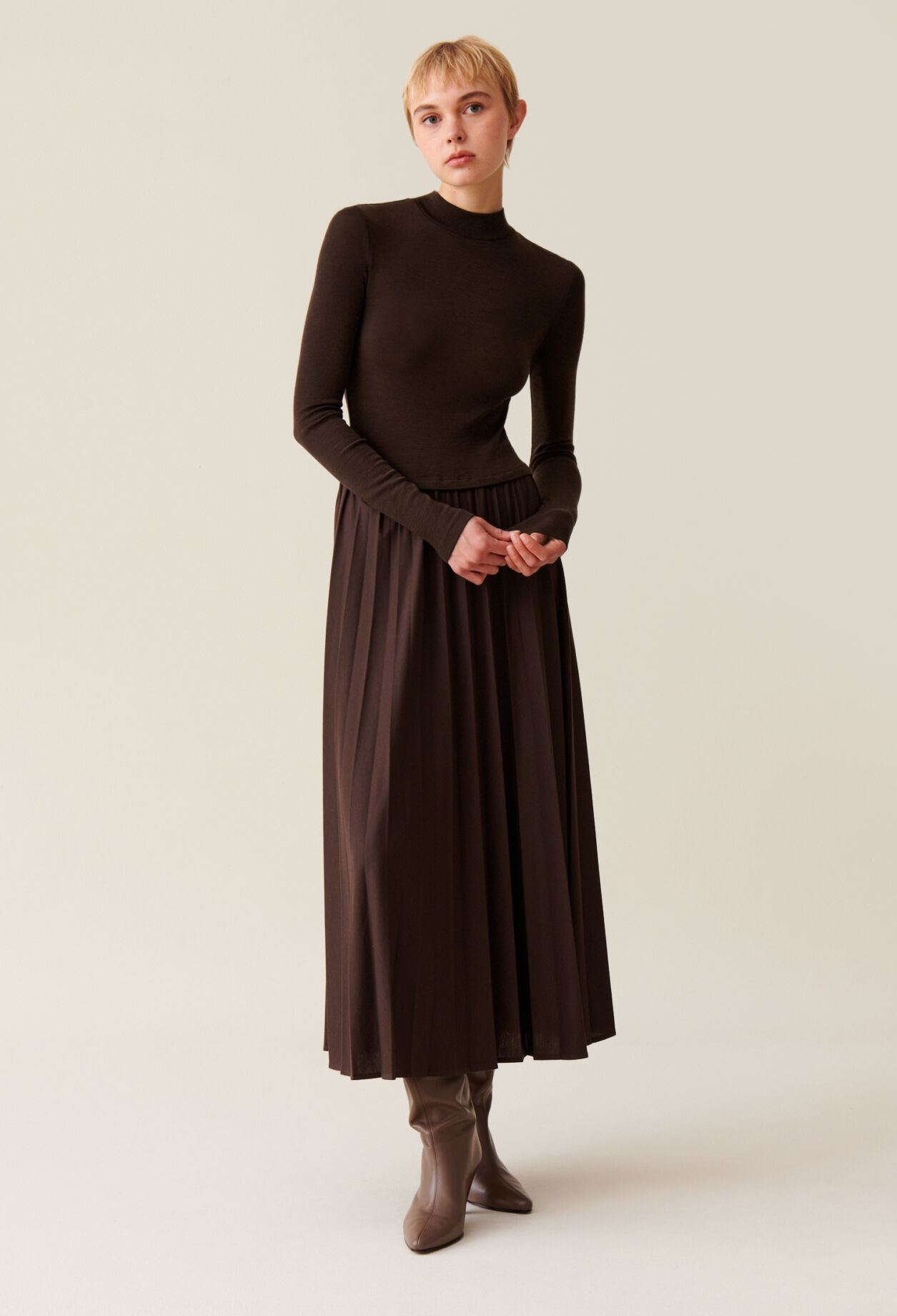Robe maille Twist