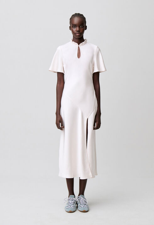 Robe midi fluide