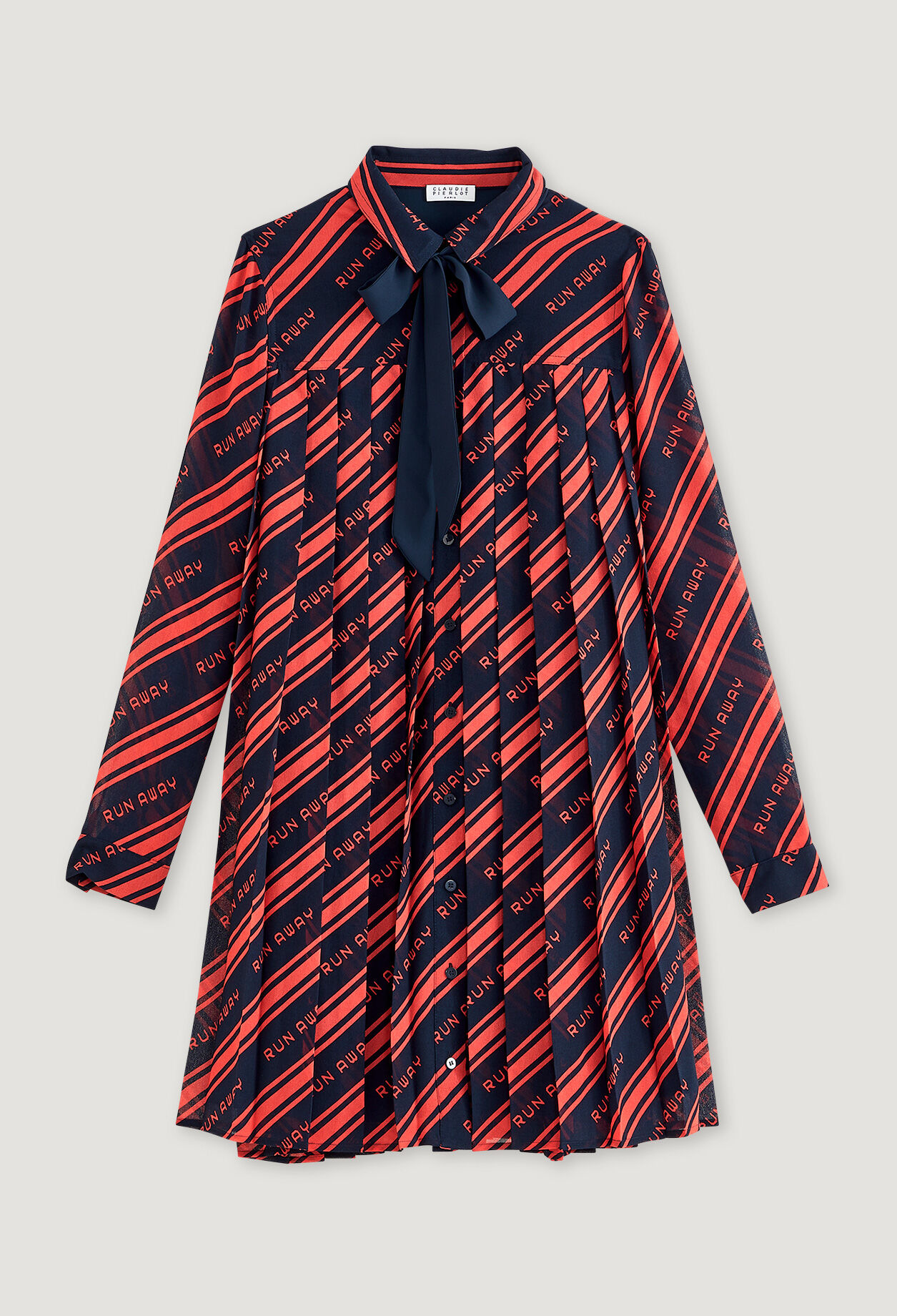 Robe plissée