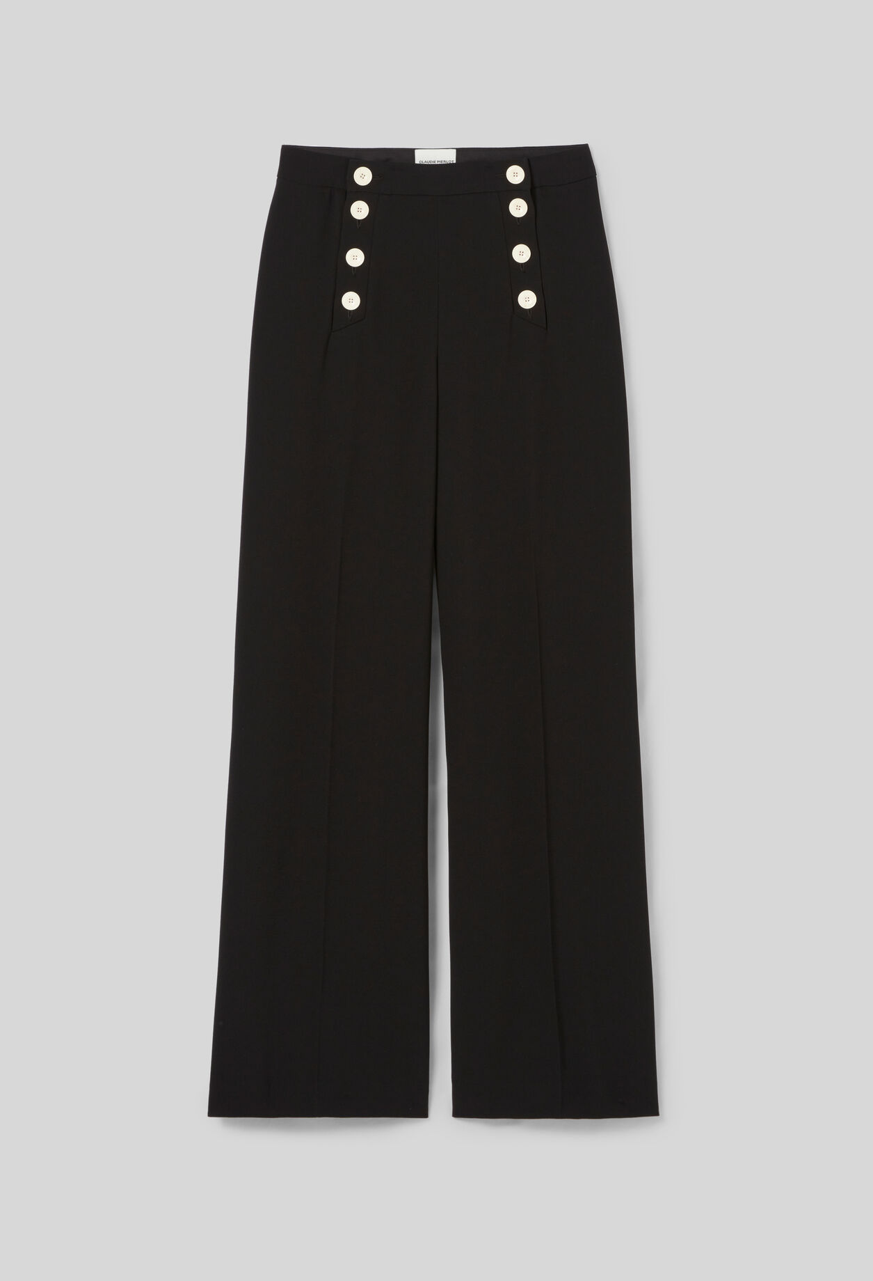 Straight-Leg Sailor Trousers