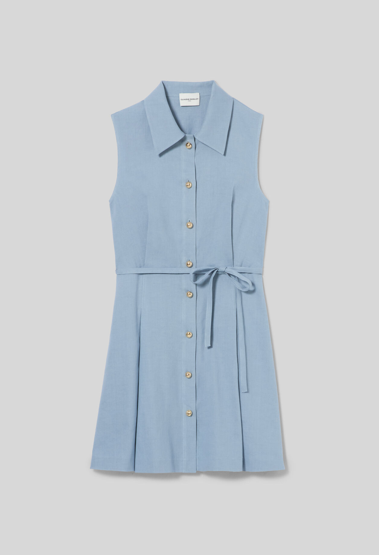&Auml;rmelloses kurzes Kleid