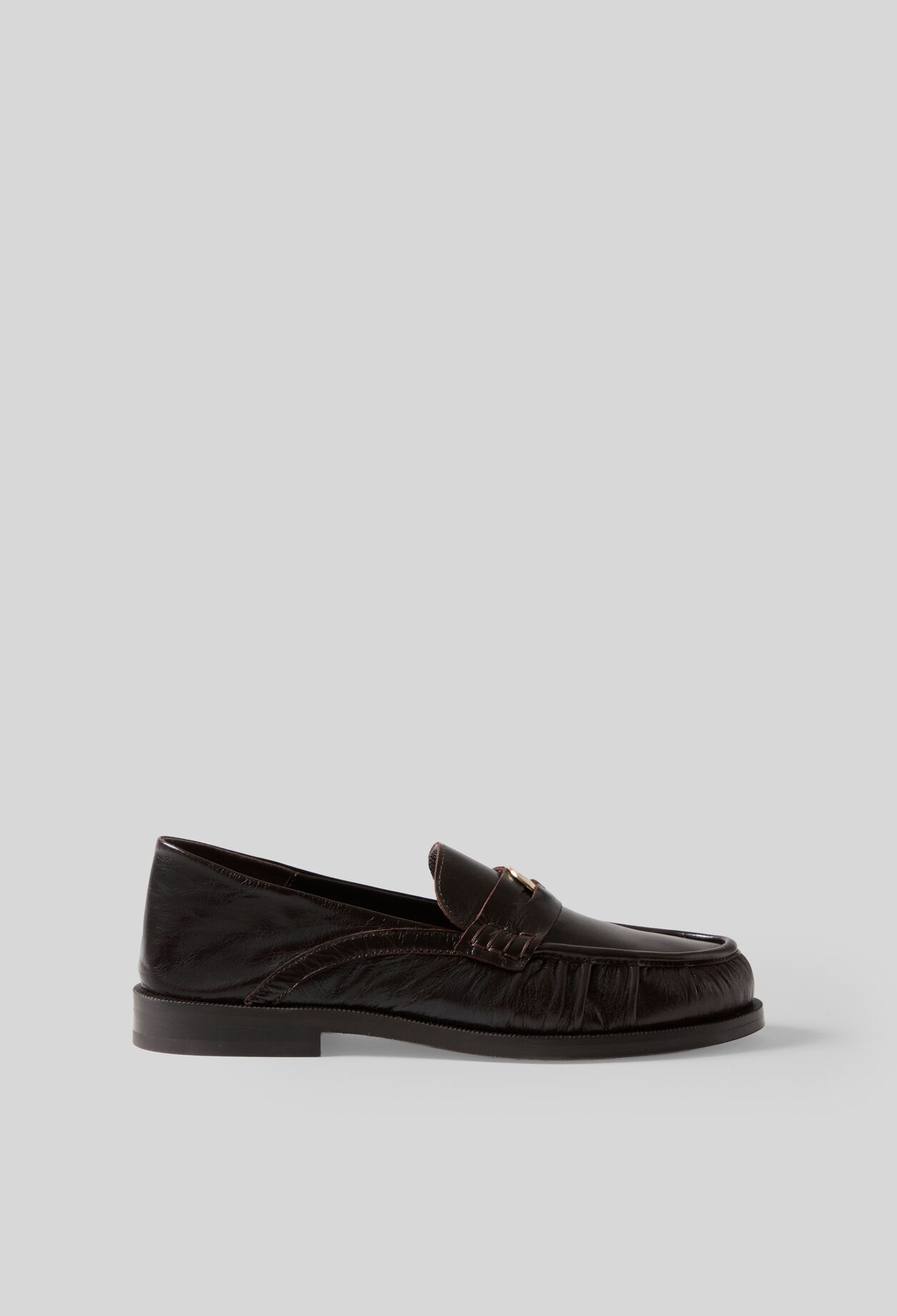 Mocassins cuir vernis
