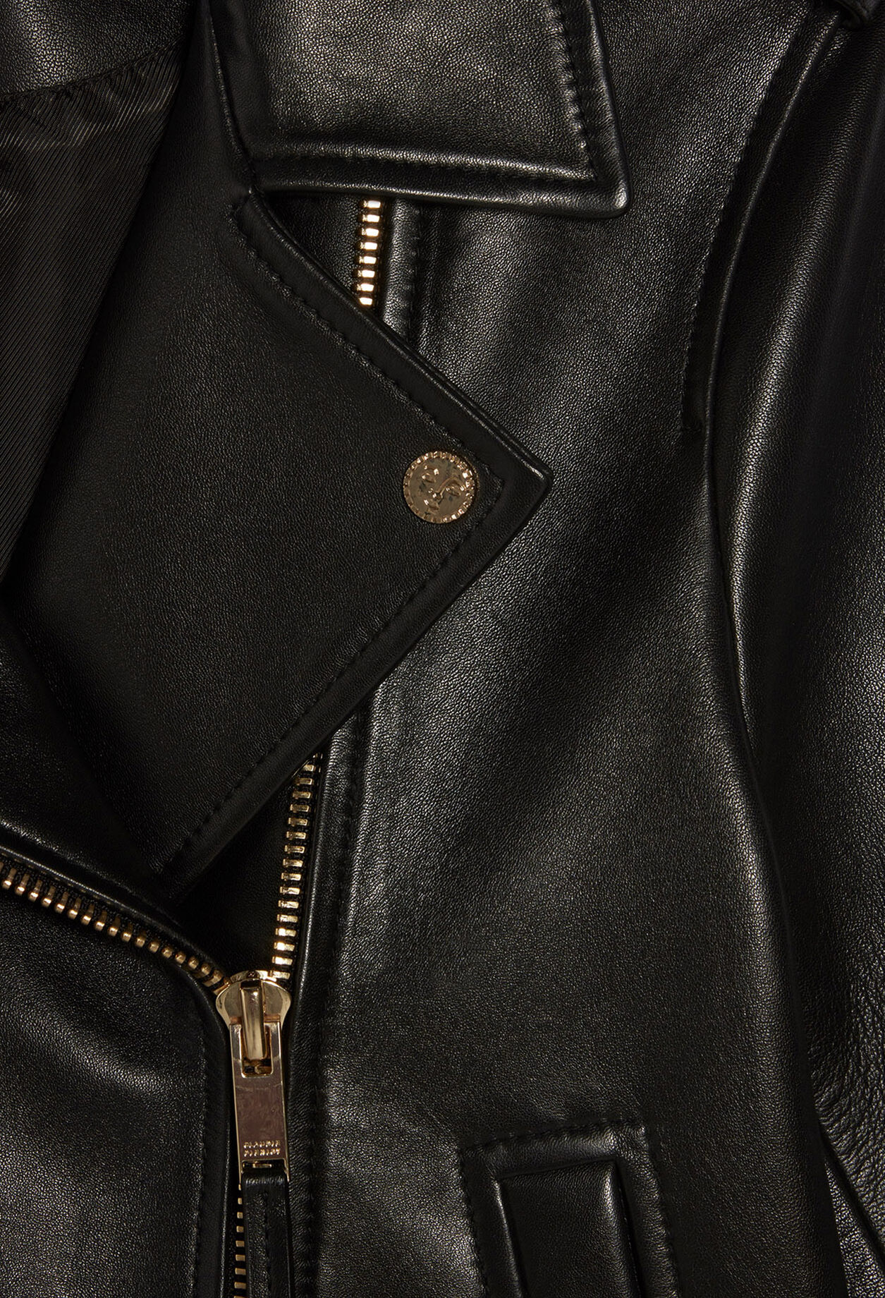 Jacke aus Leder