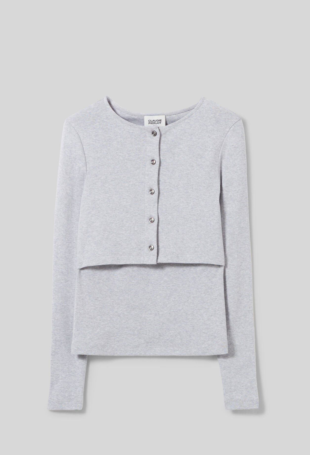 Set aus T-Shirt und Strickjacke