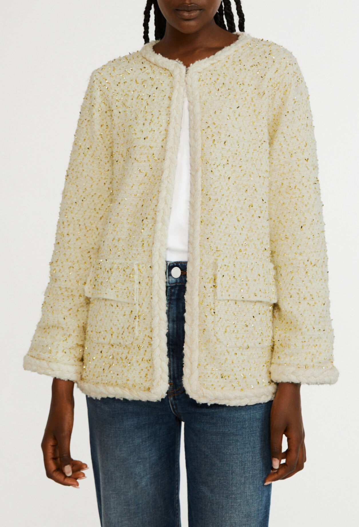 Leichte Jacke mit langen Ärmeln