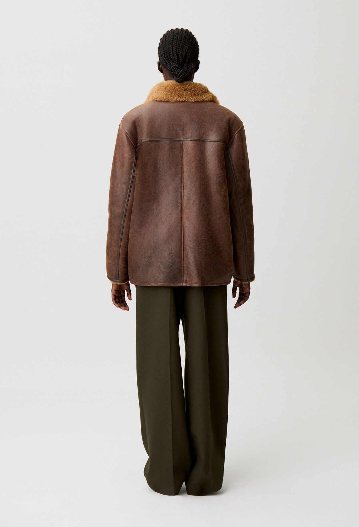 Shearling coat