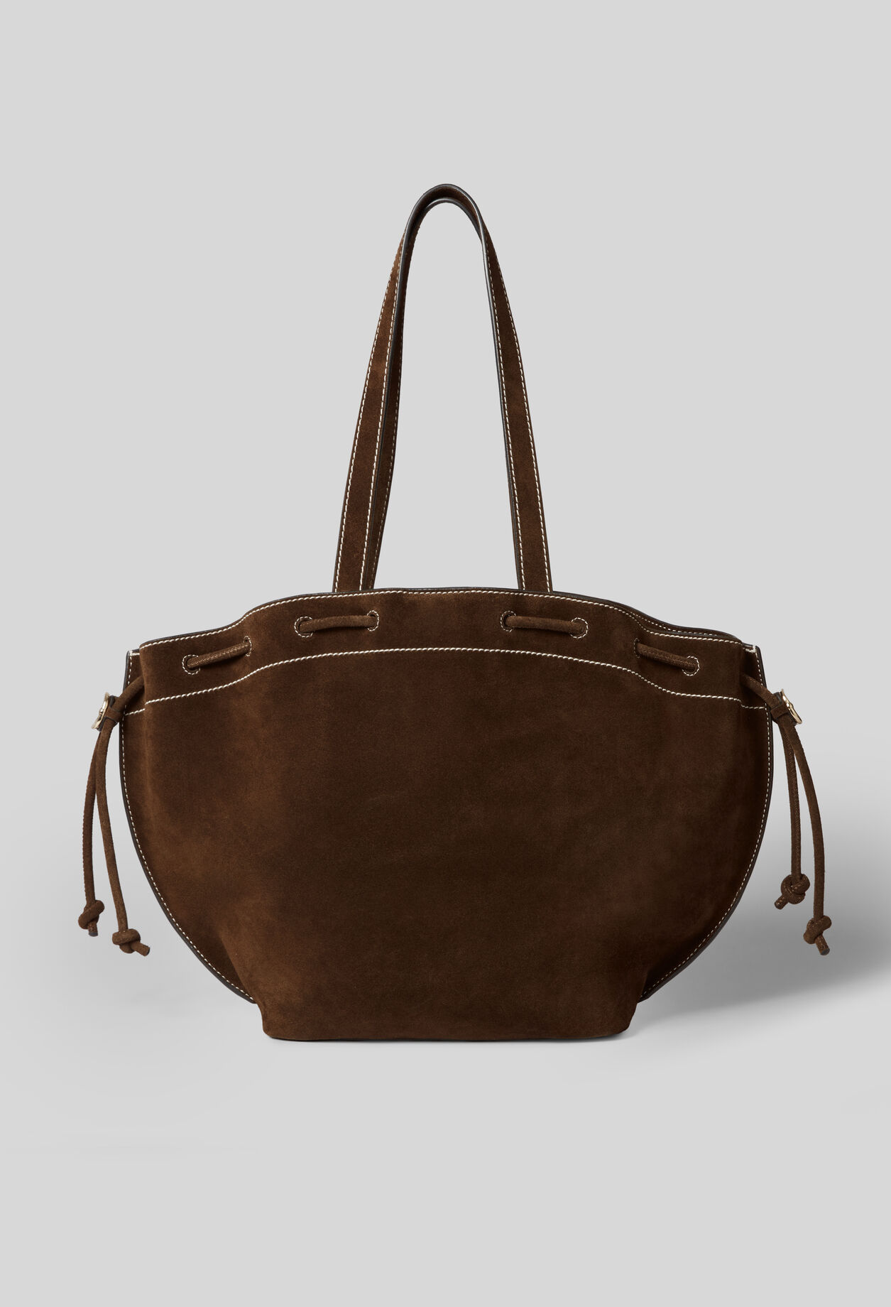 Sac cabas cuir suède