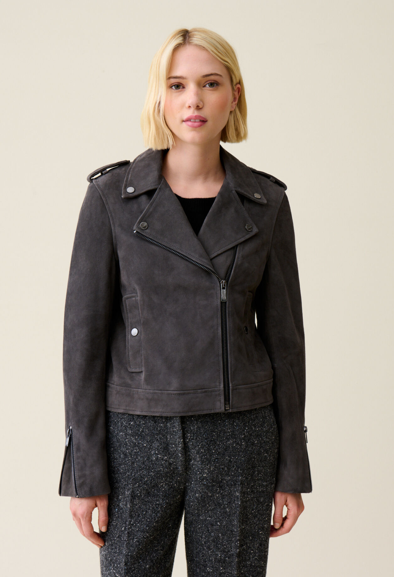 Perfecto cuir femme claudie pierlot discount