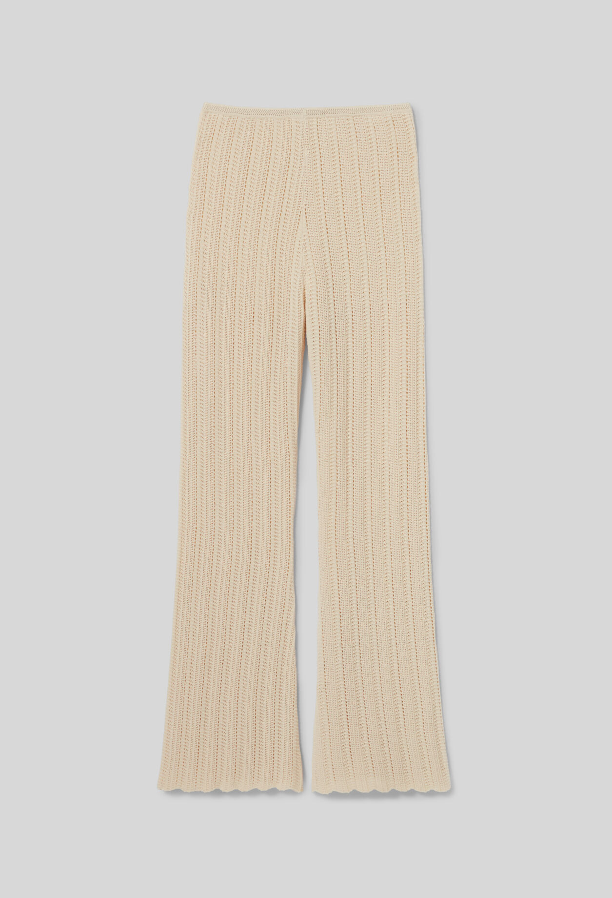 Pantalon fluide crochet
