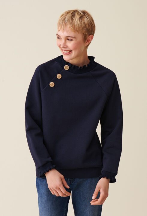 Short sweatshirt
