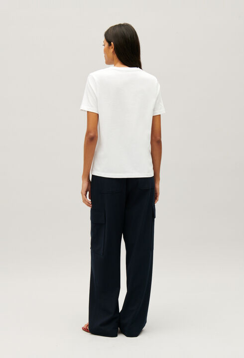 Tee-shirt Jean Toto écru