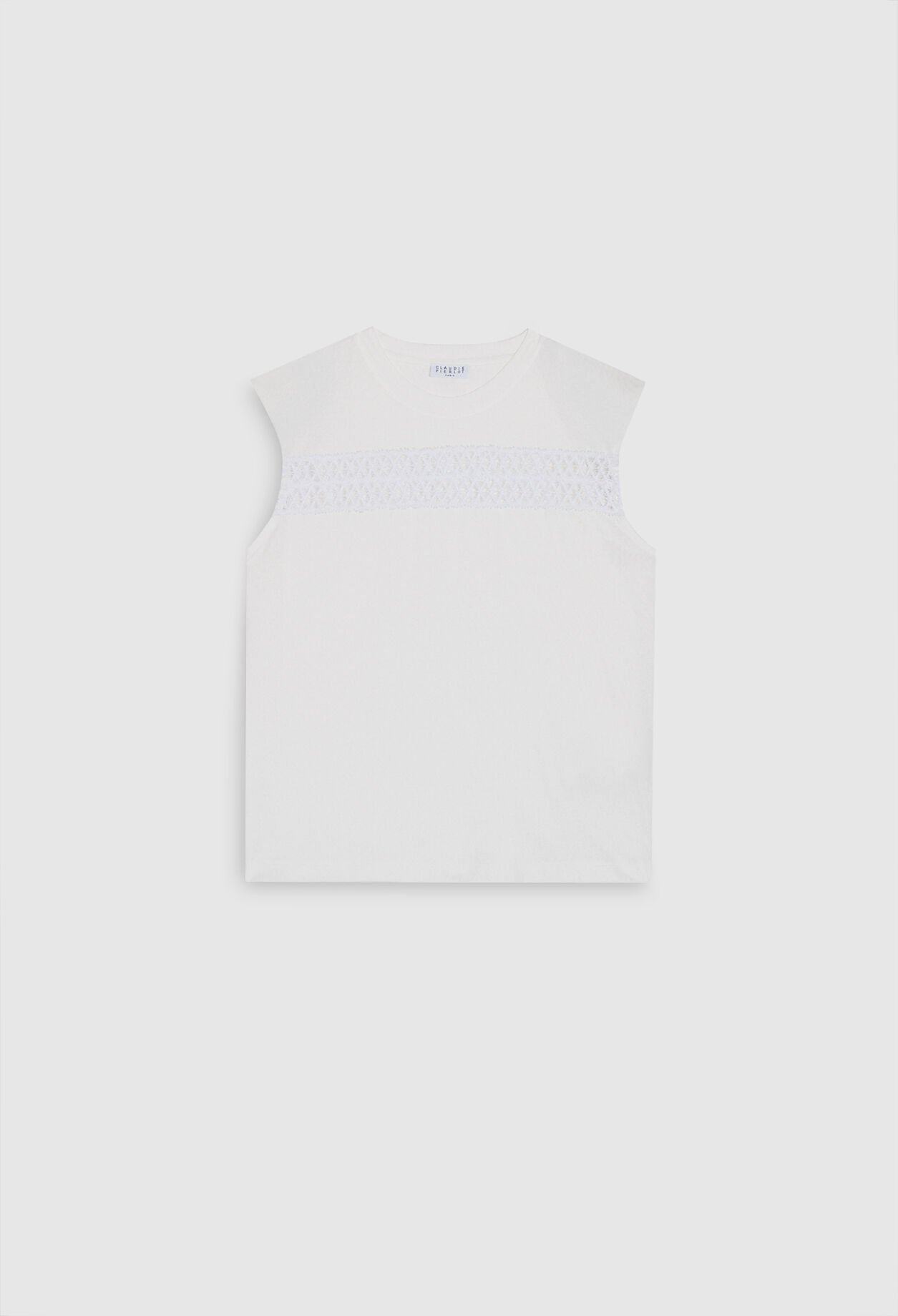 T-shirt coton sans manche