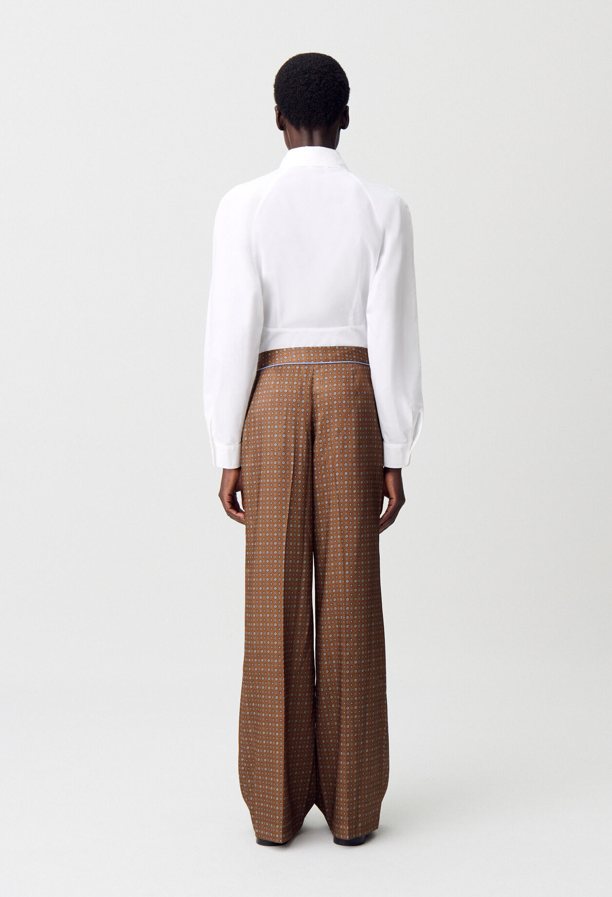 Pantalon fluide imprimé