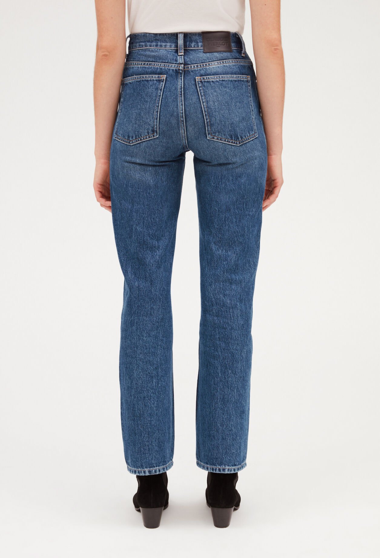 Jean mid-blue western