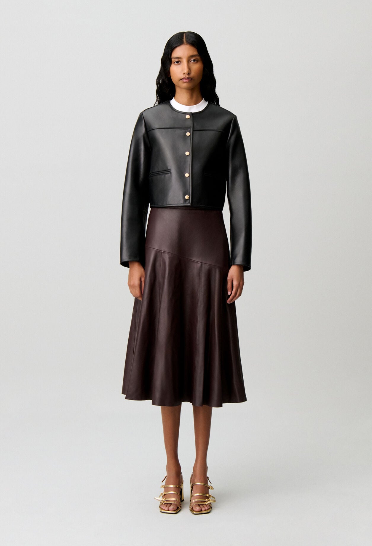 Lederjacke