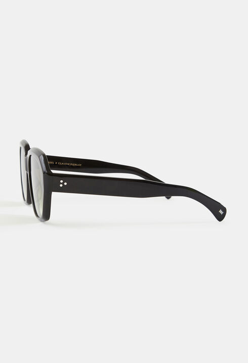 Viereckige Sonnenbrille