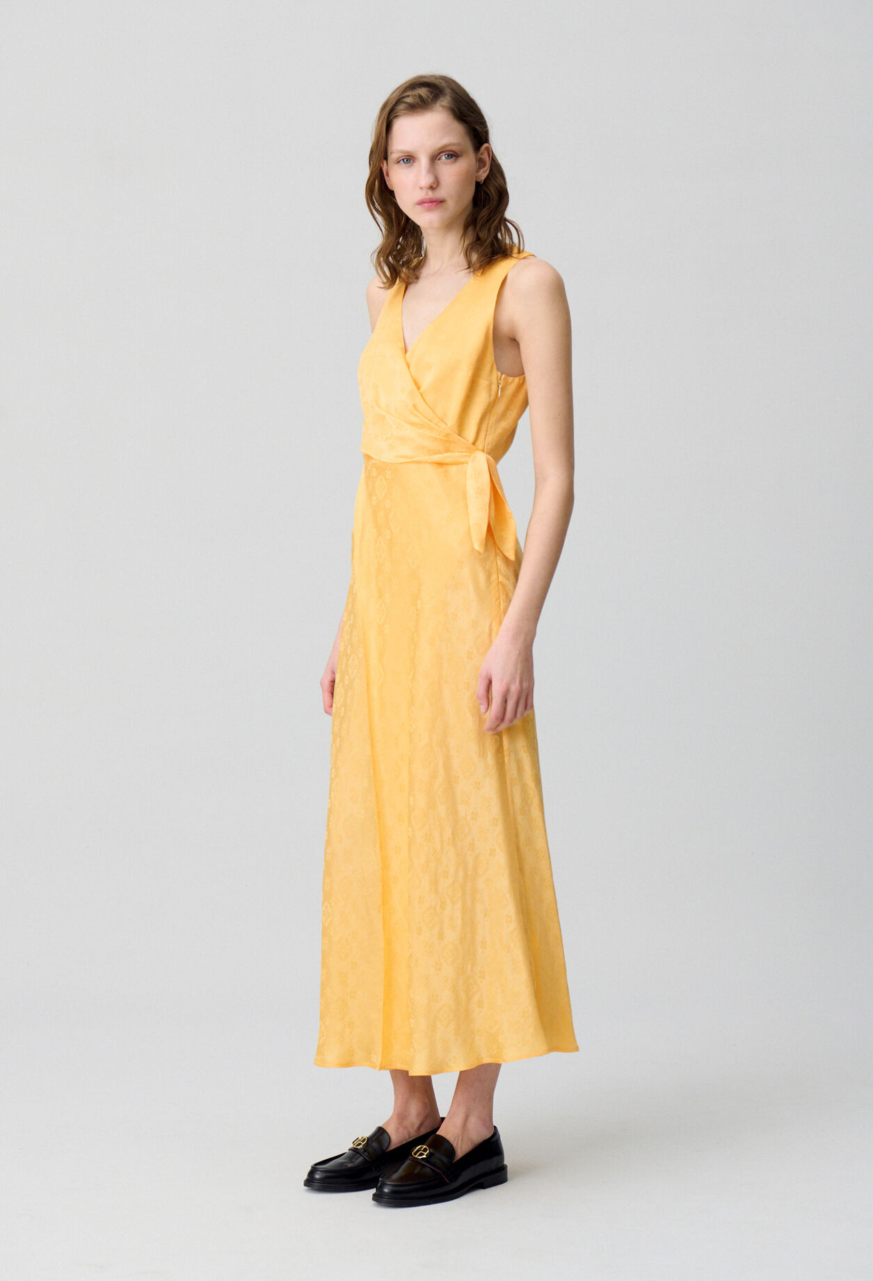 Fließendes Maxikleid