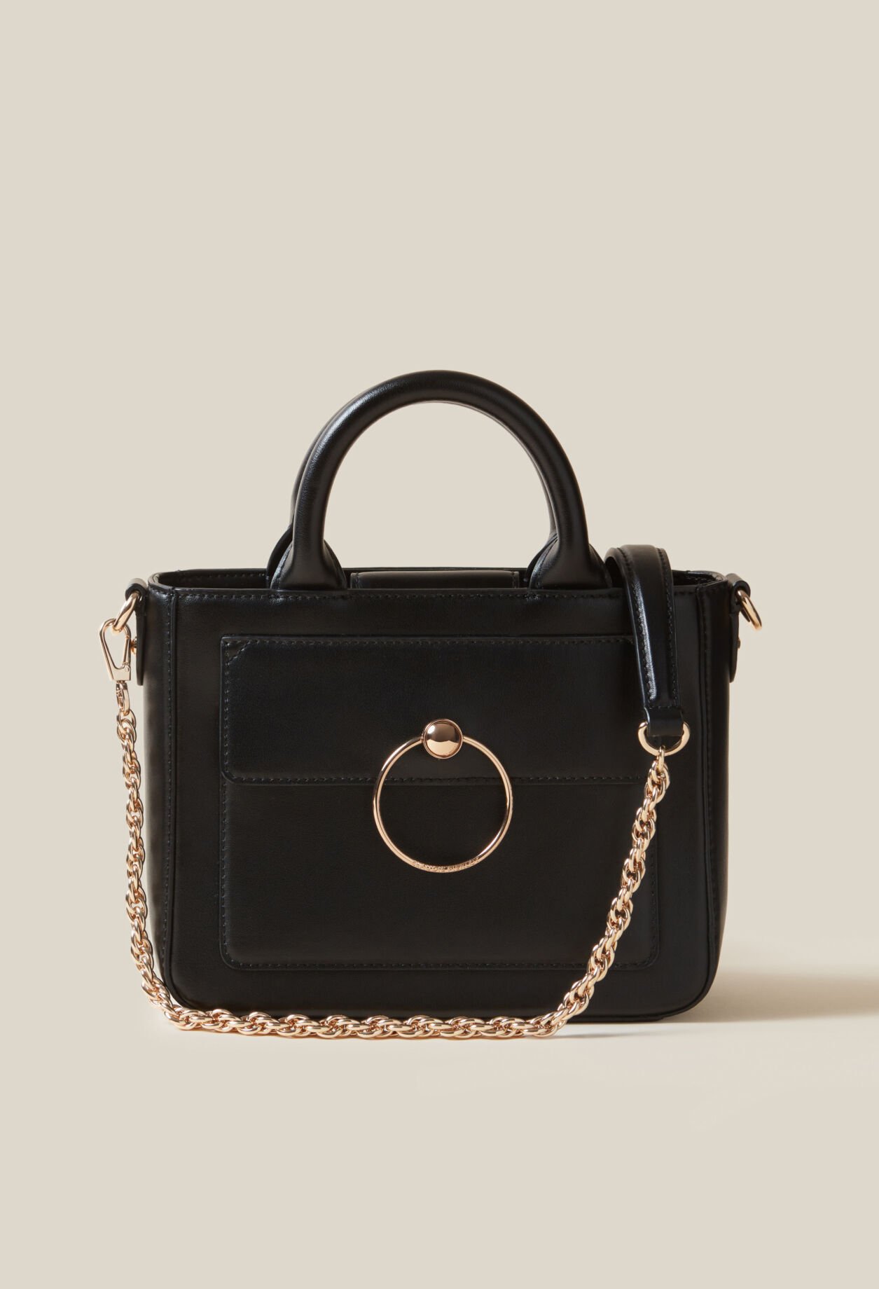 Anouck Tasche Glattleder Kette