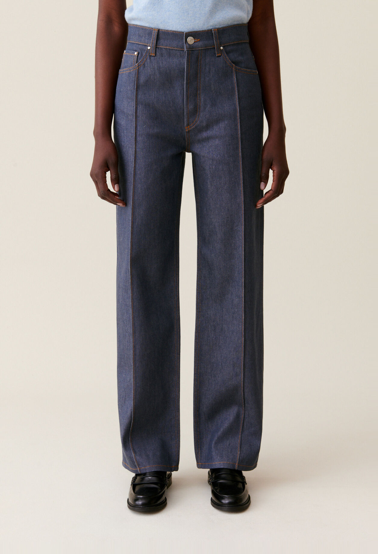 Hoch taillierte Jeans Claude