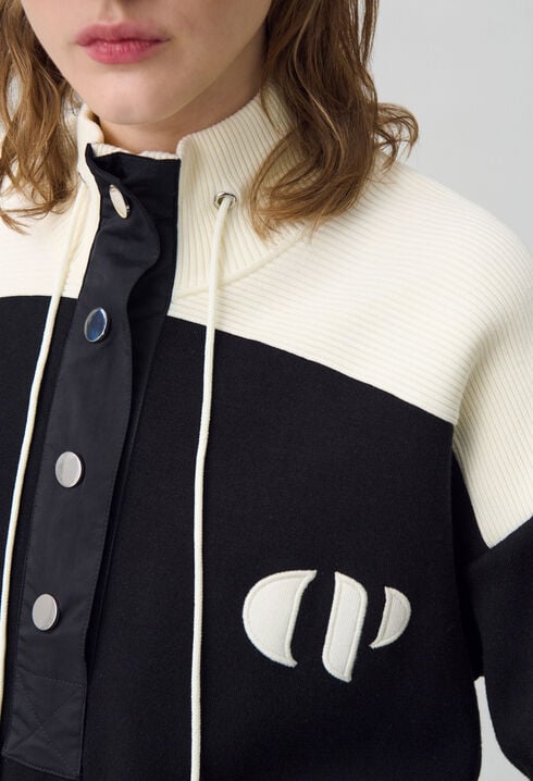 Minimum half-zip sweatshirt
