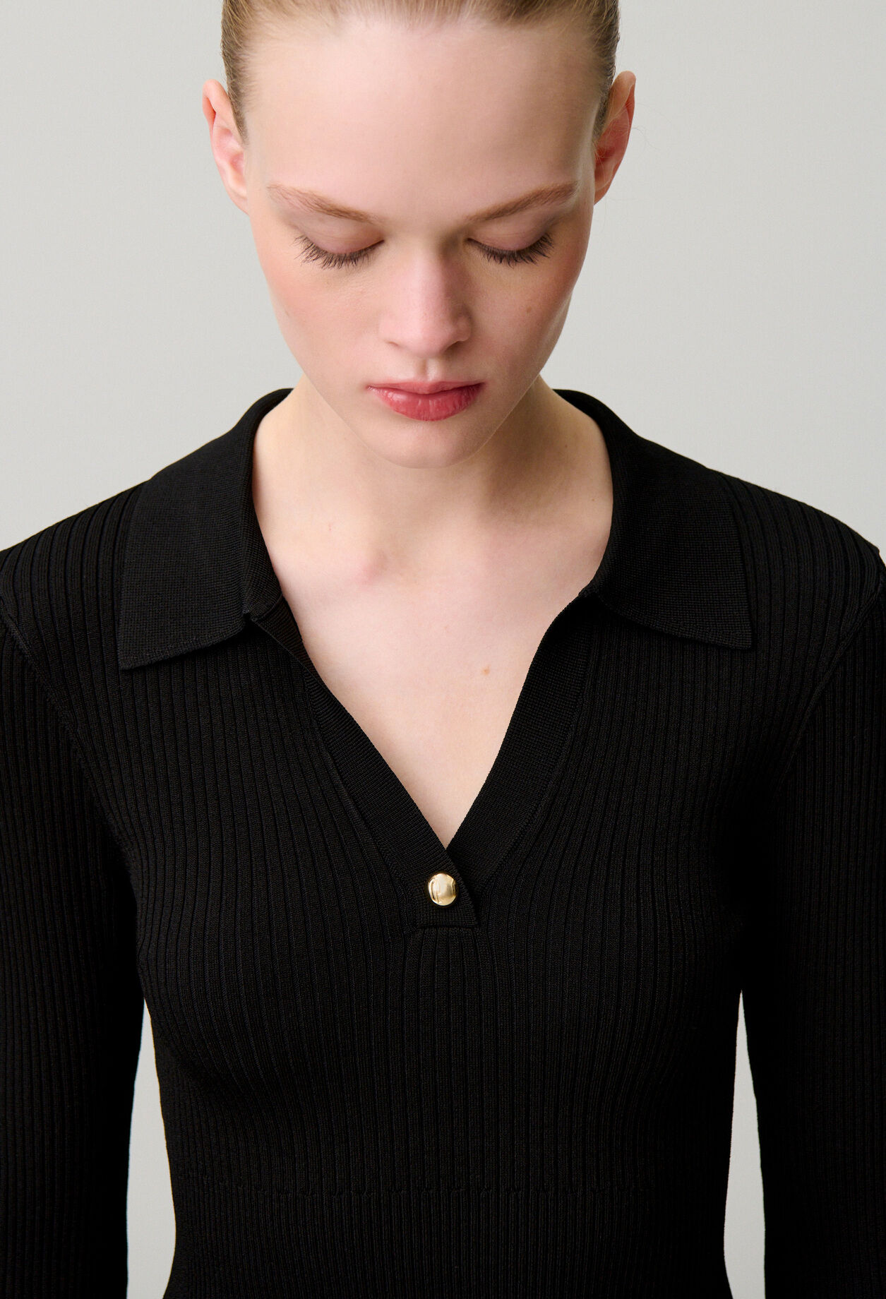 Kurzes Feinstrickkleid