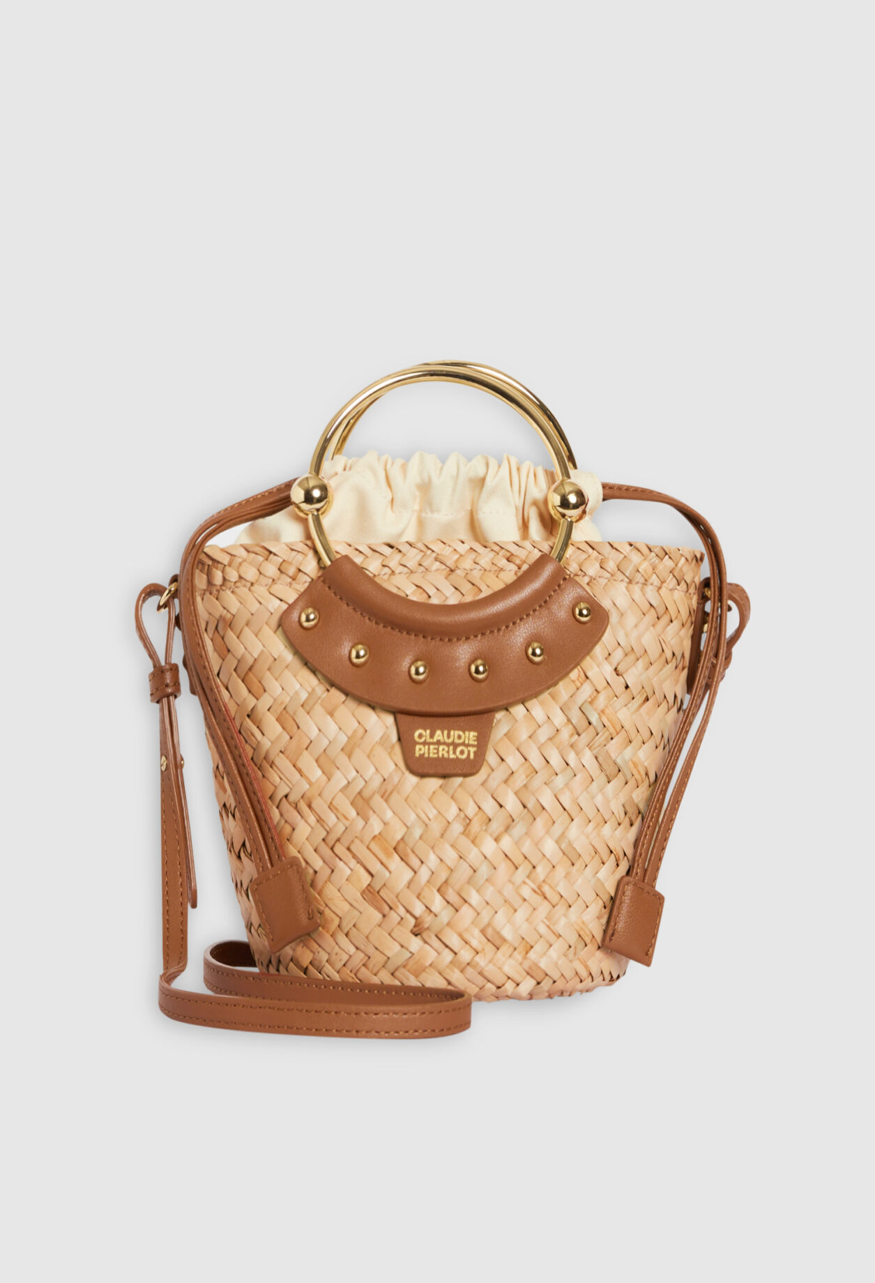Mini panier Abeille paille