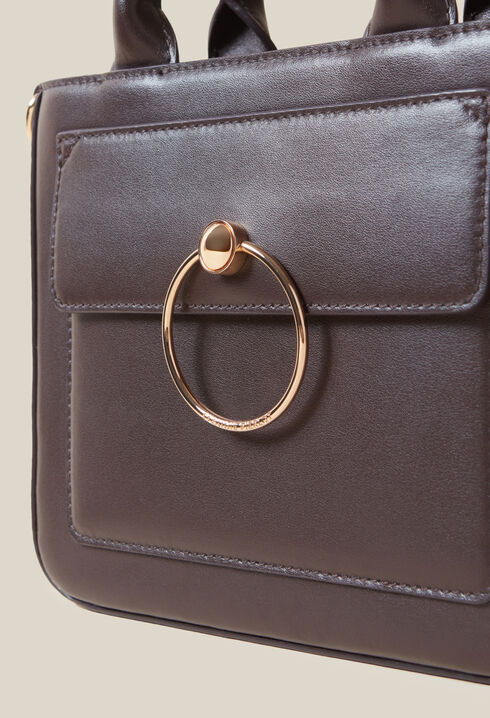 Anouck Tasche Glattleder Kette