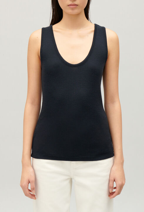 Tanktop aus Wolle