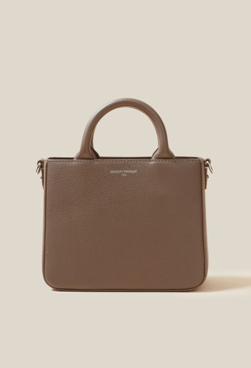 Anouck Tasche genarbtem Leder Kette