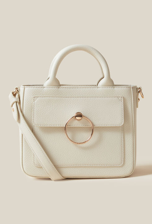Sac Anouck cuir grain&eacute;