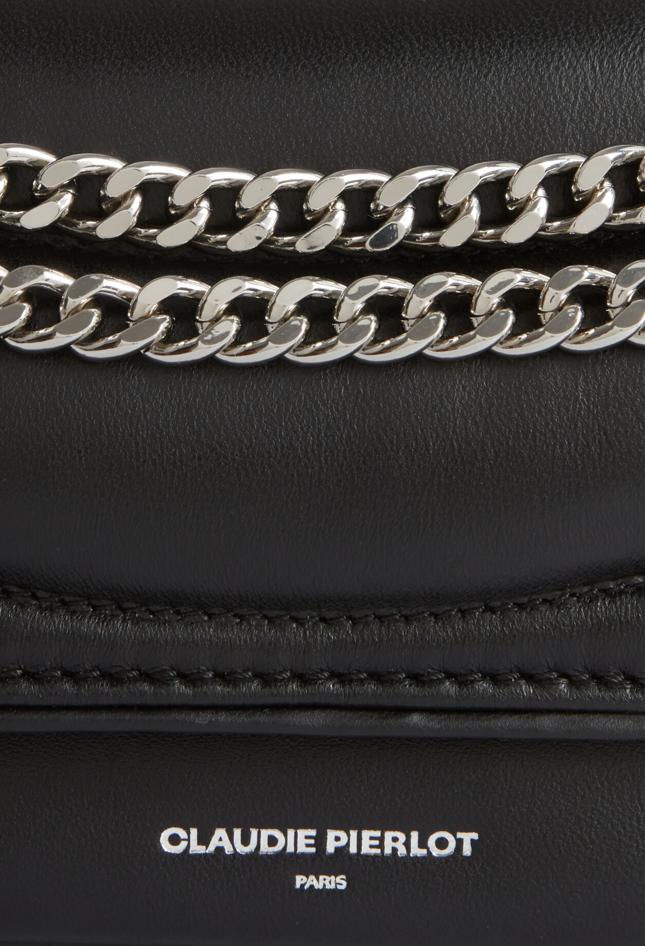 Sac Angelina matelassé cuir noir