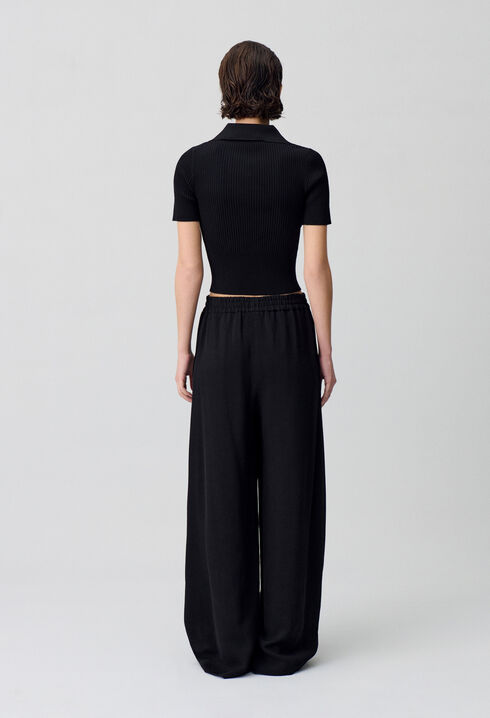 Top maille fine