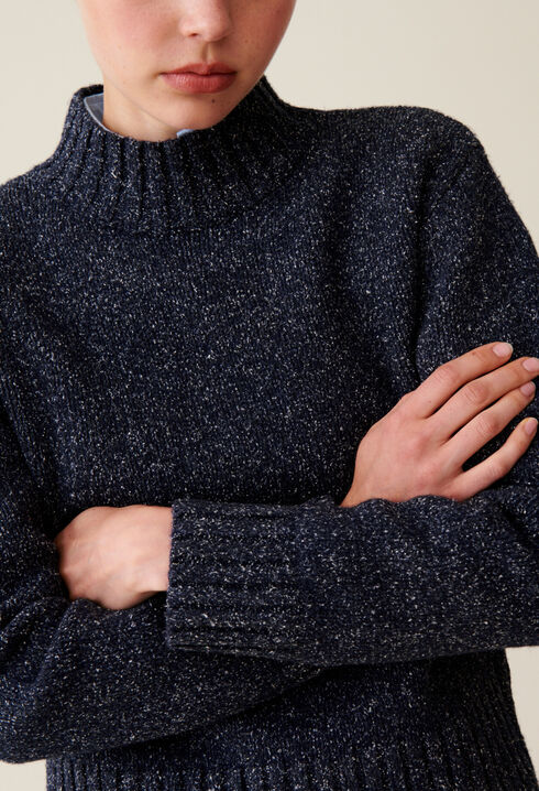 Pull col cheminée