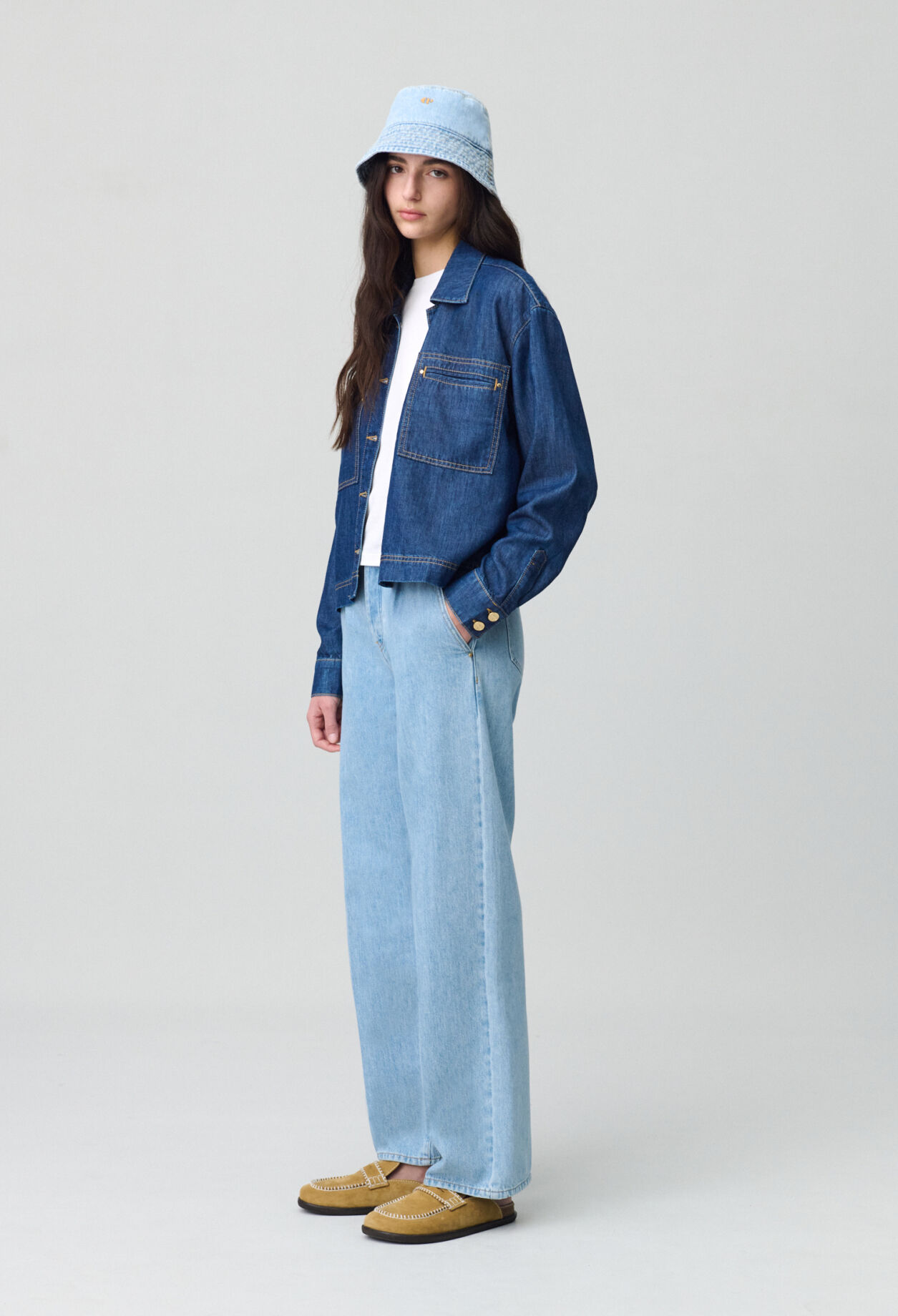 Jean Marc breite Jeans