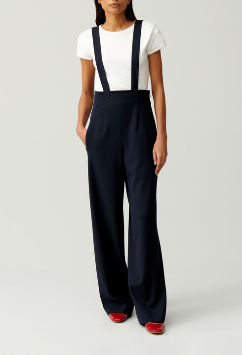 Tr&auml;gerhose Marineblau