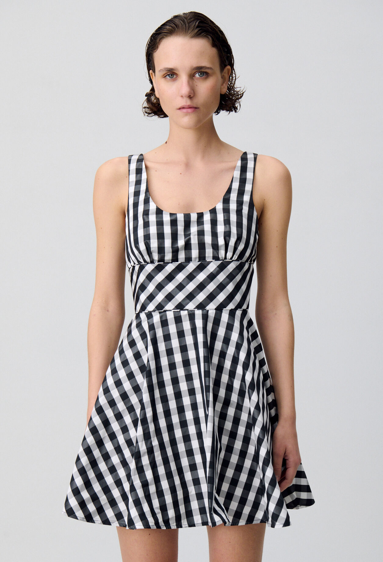 Robe courte patineuse