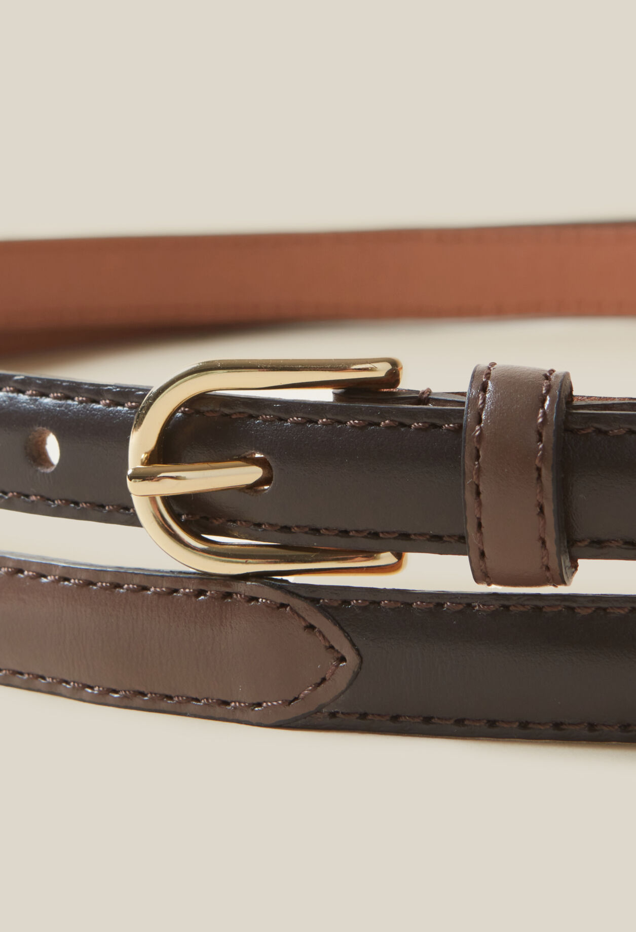 Ceinture fine cuir