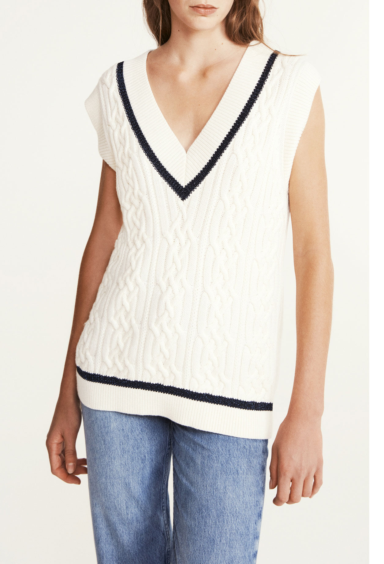 Pull-over sans manches
