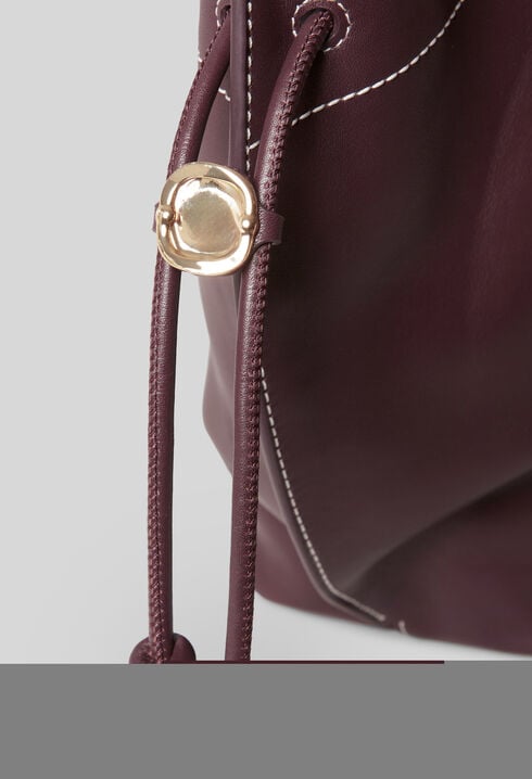 Sleek Leather Tote Bag