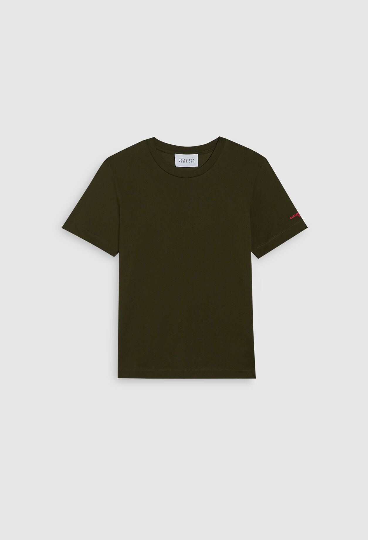 Embroidered short sleeves t-shirt