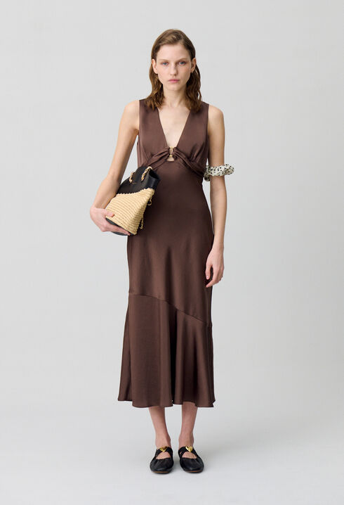 Fließendes Maxikleid
