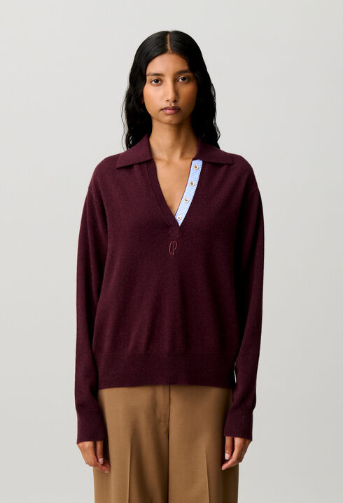 Wool and cashmere jumper