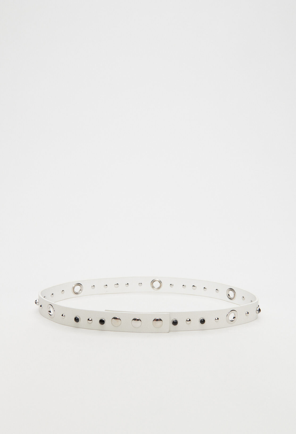 Ceinture à clous en cuir responsable