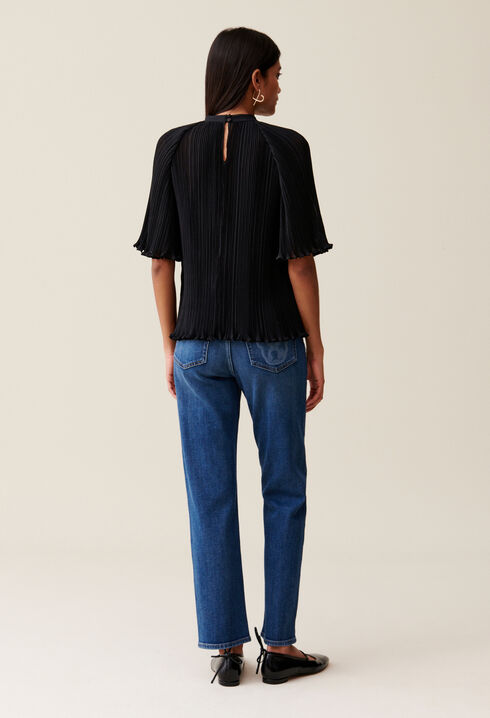 Flowy Pleated Top