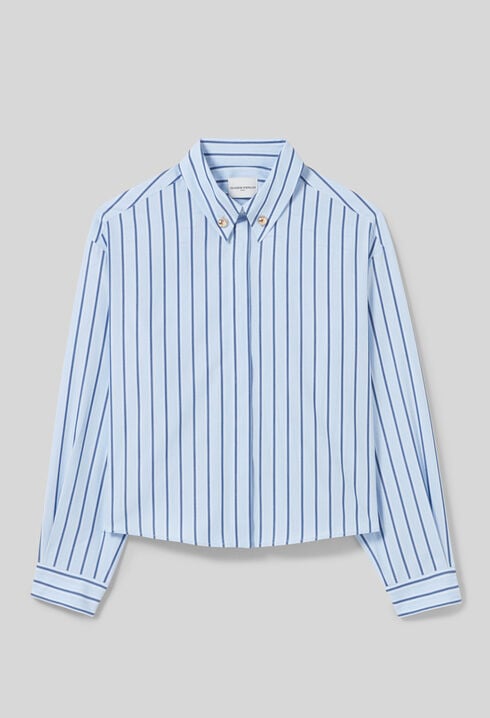 Oversized Striped Shirt