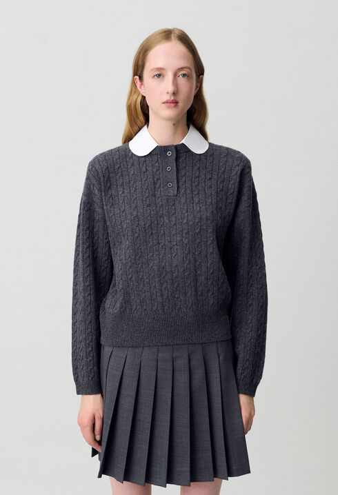Peter Pan Collar Sweater