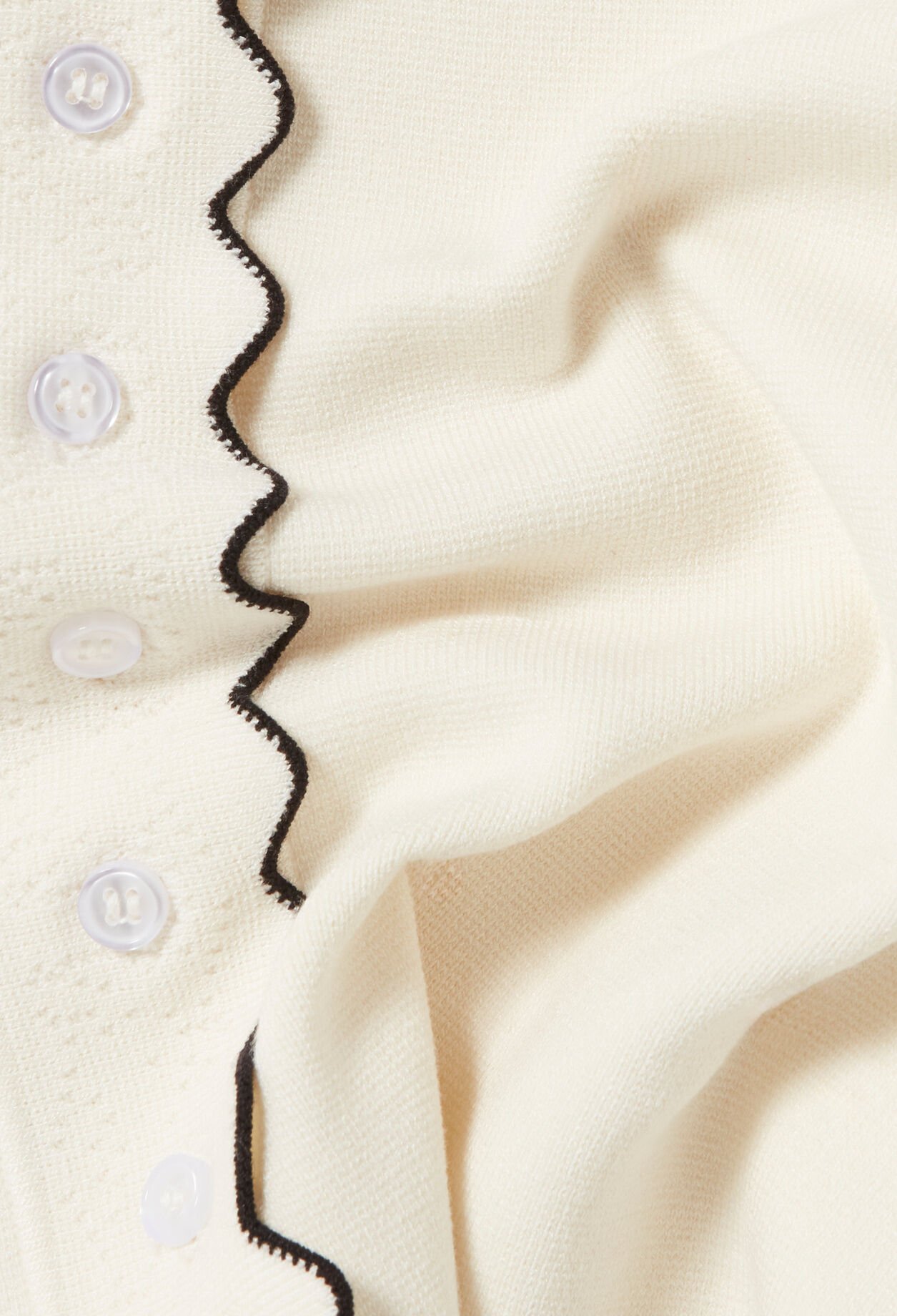 Kontrast-Strickcardigan