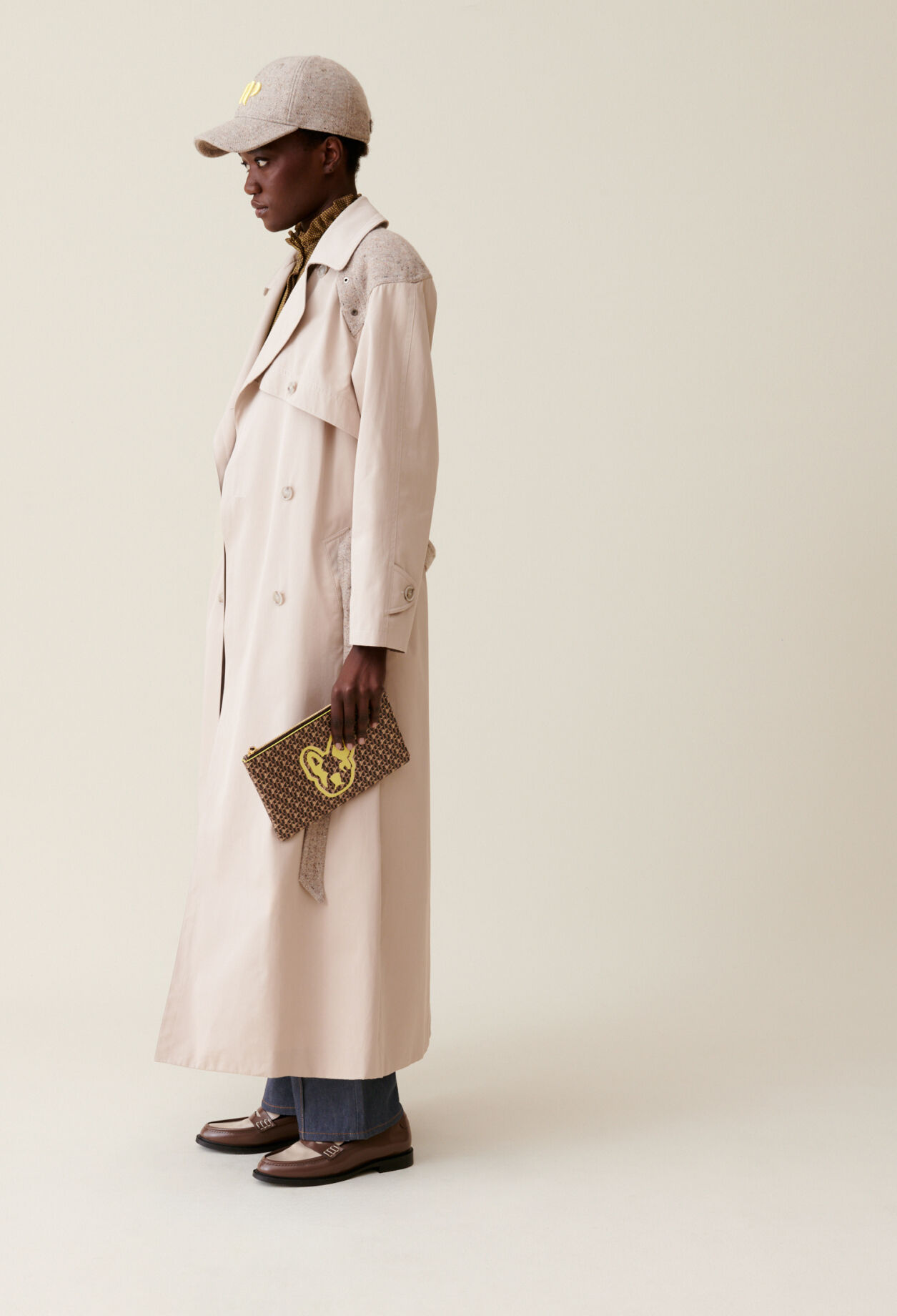 Jean Toto CP monogram clutch